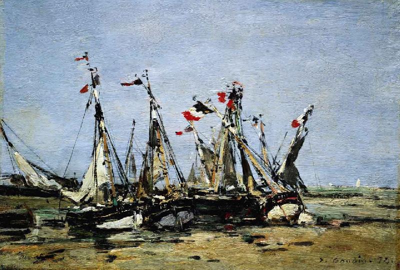 Trouville, Eugene Boudin